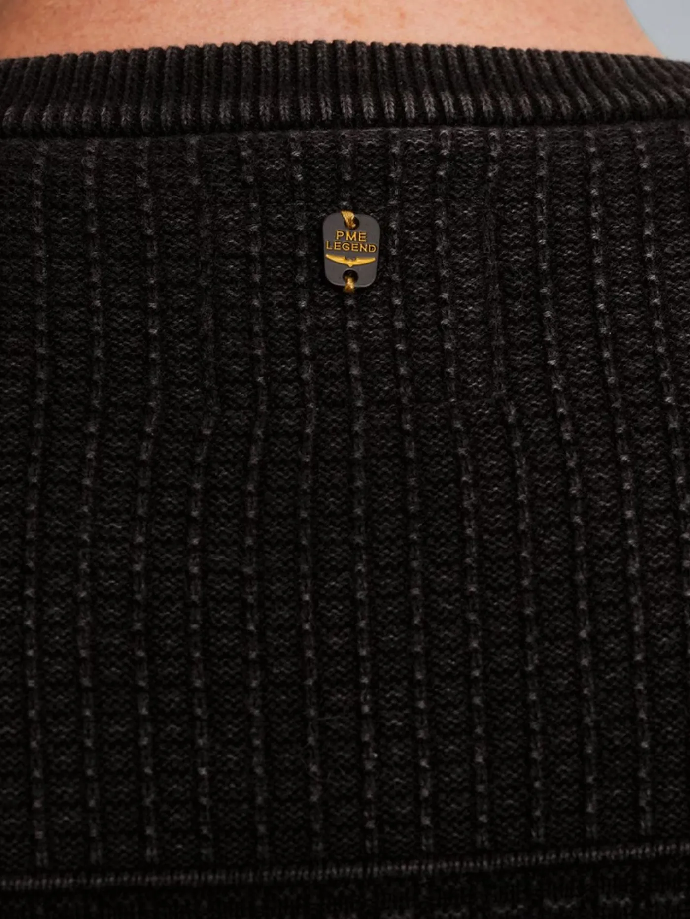 R-neck cotton garment dye stone wa