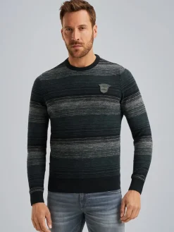 R-neck cotton gradient