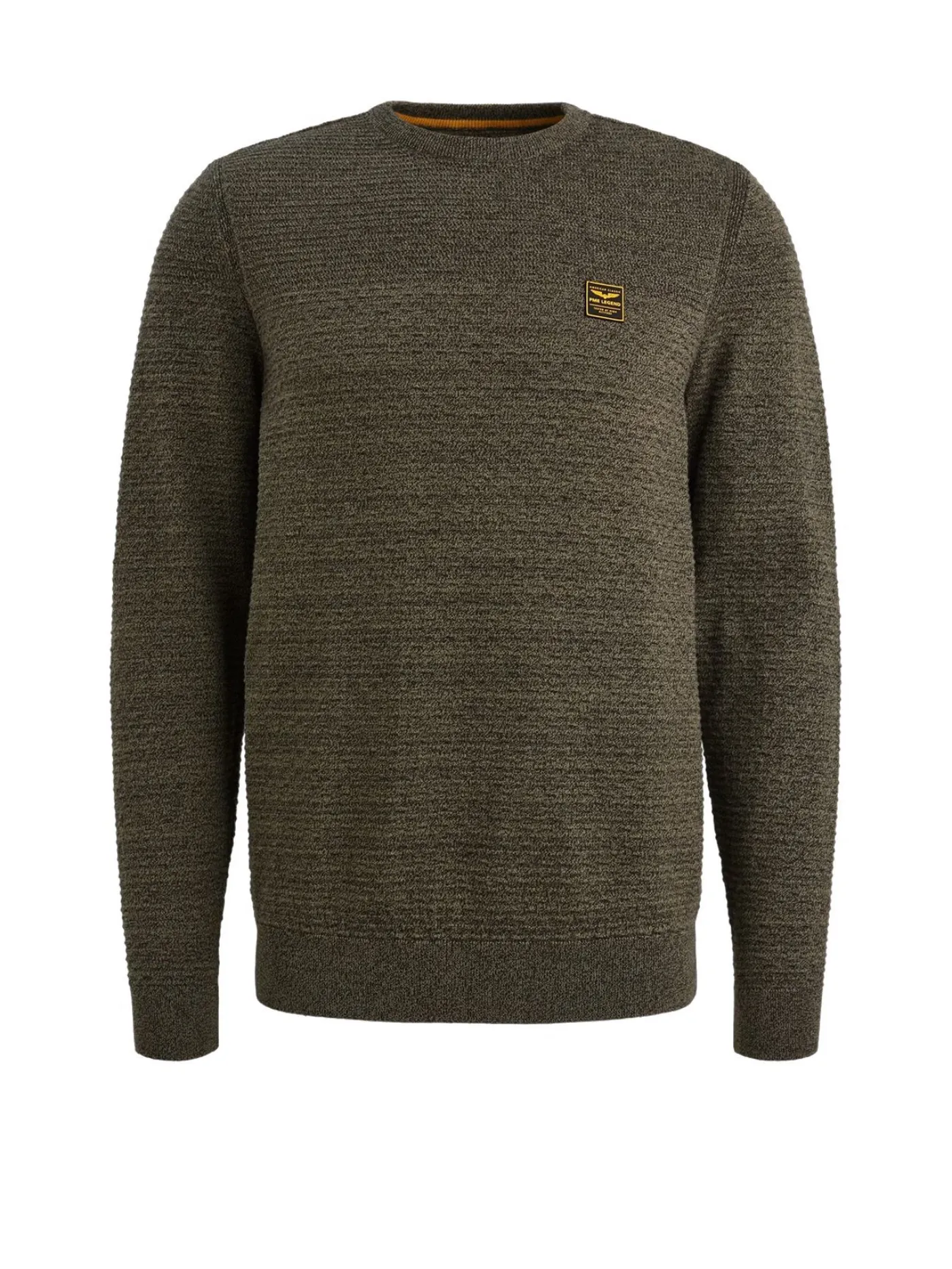 R-neck cotton mouline