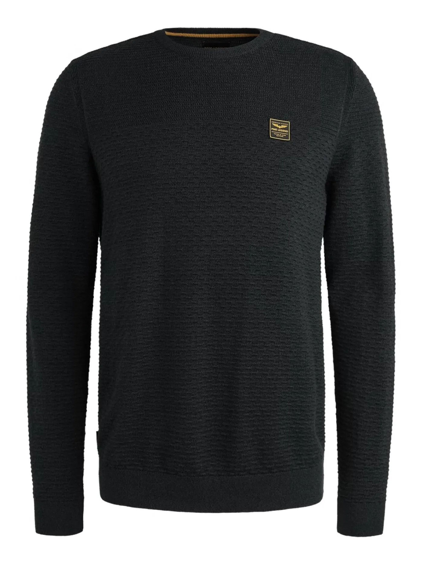 R-neck cotton mouline