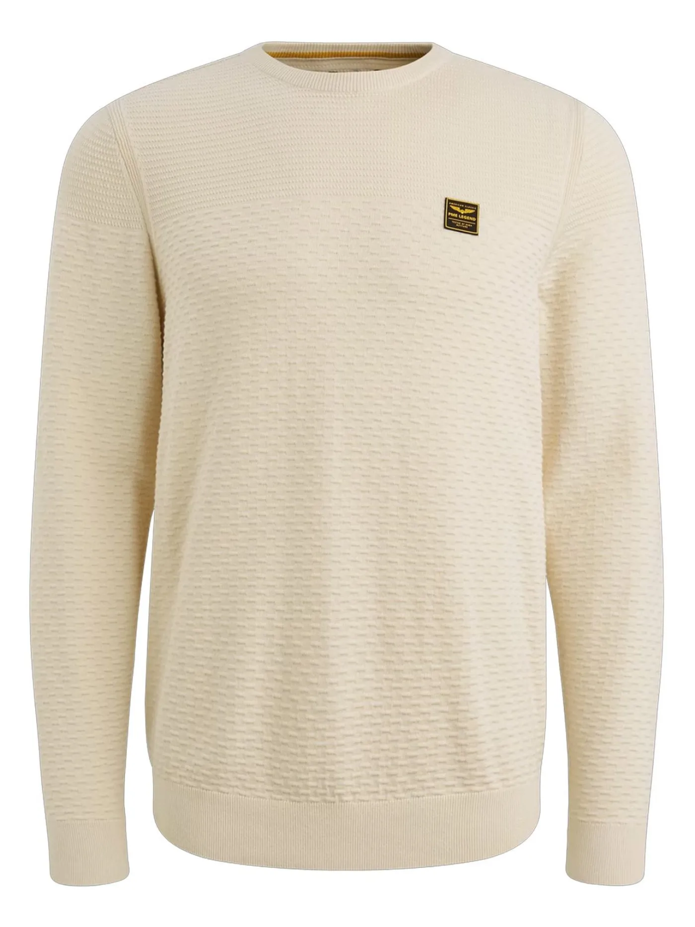 R-neck cotton mouline