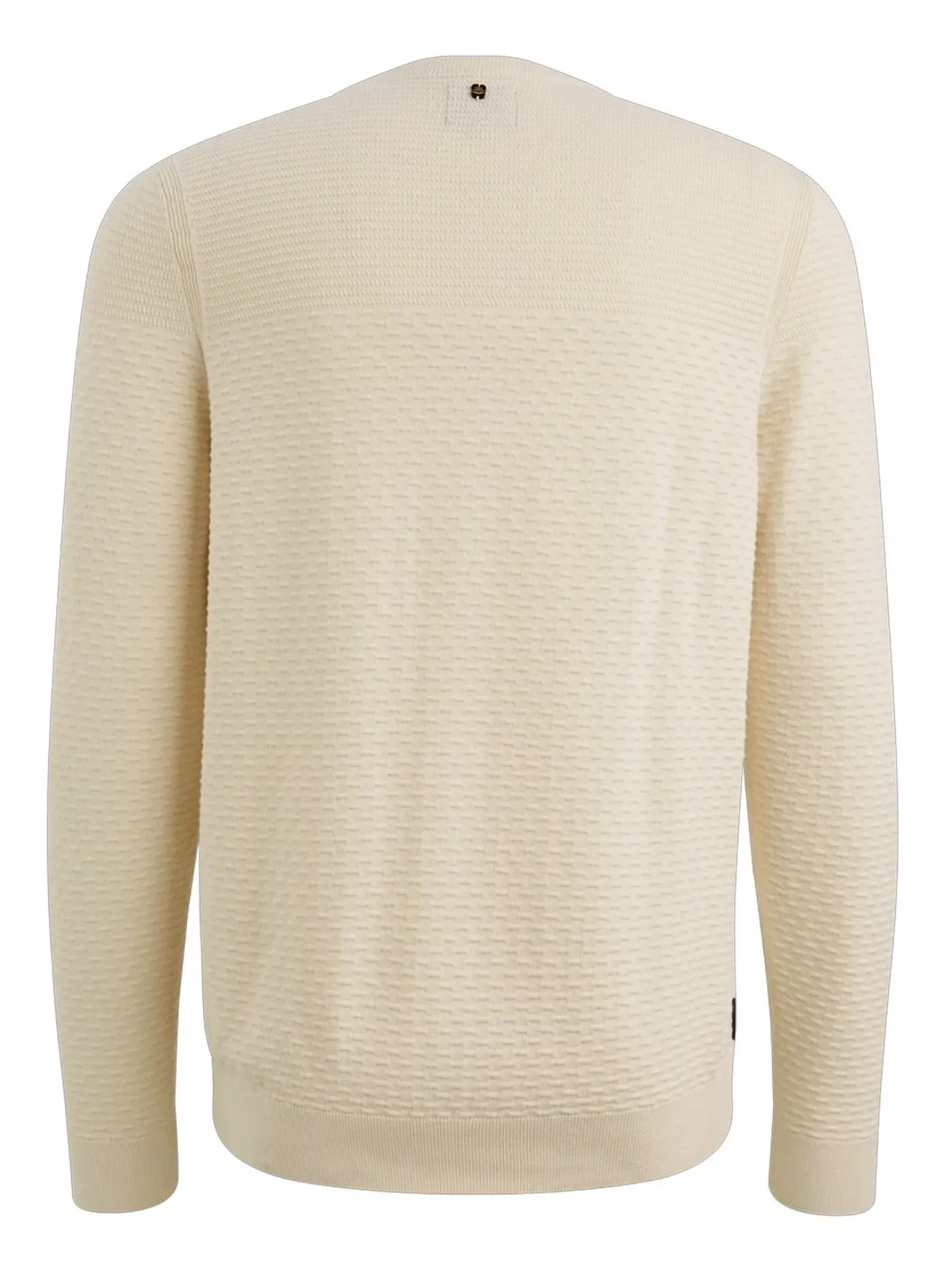 R-neck cotton mouline