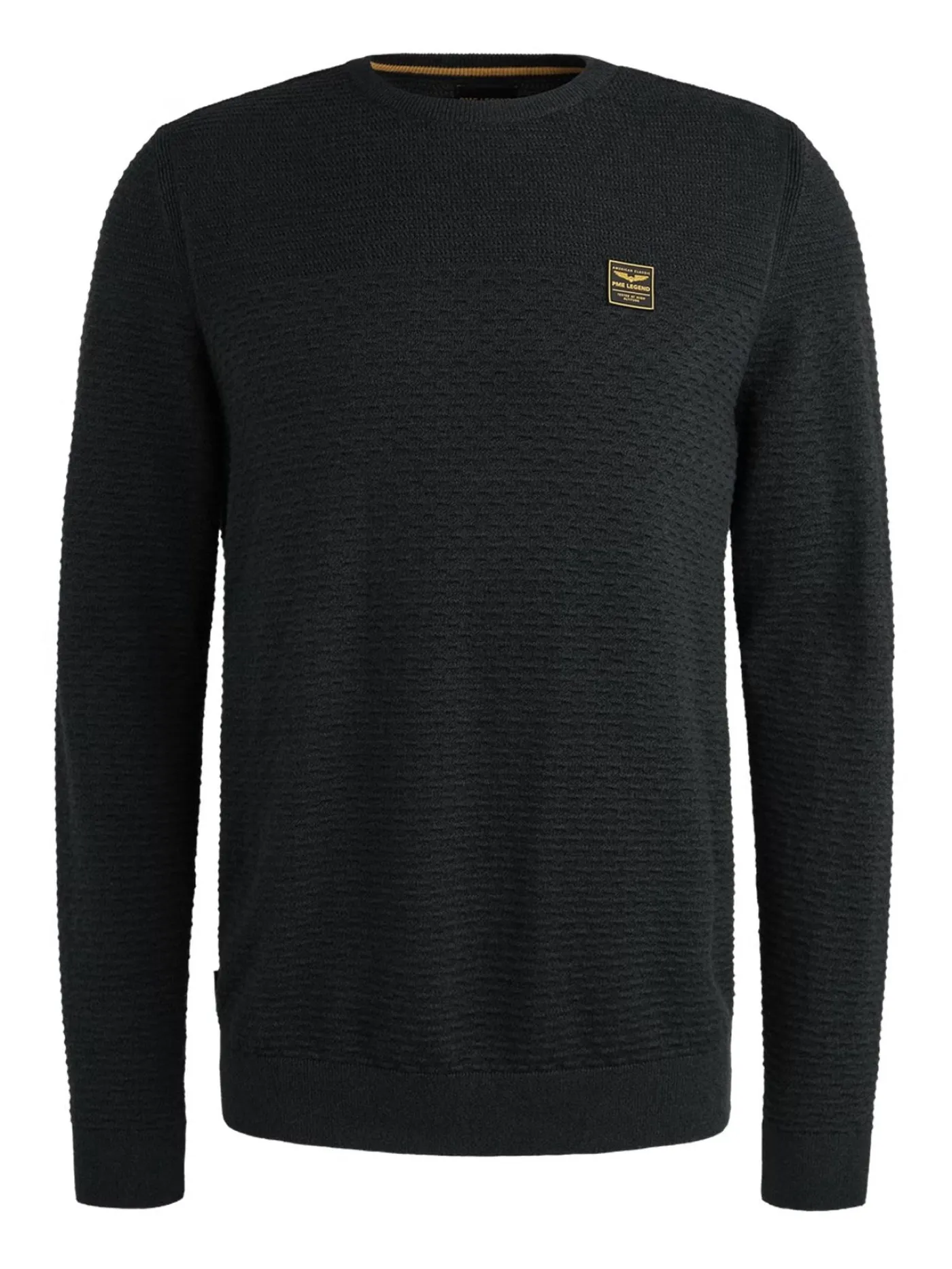 R-neck cotton mouline