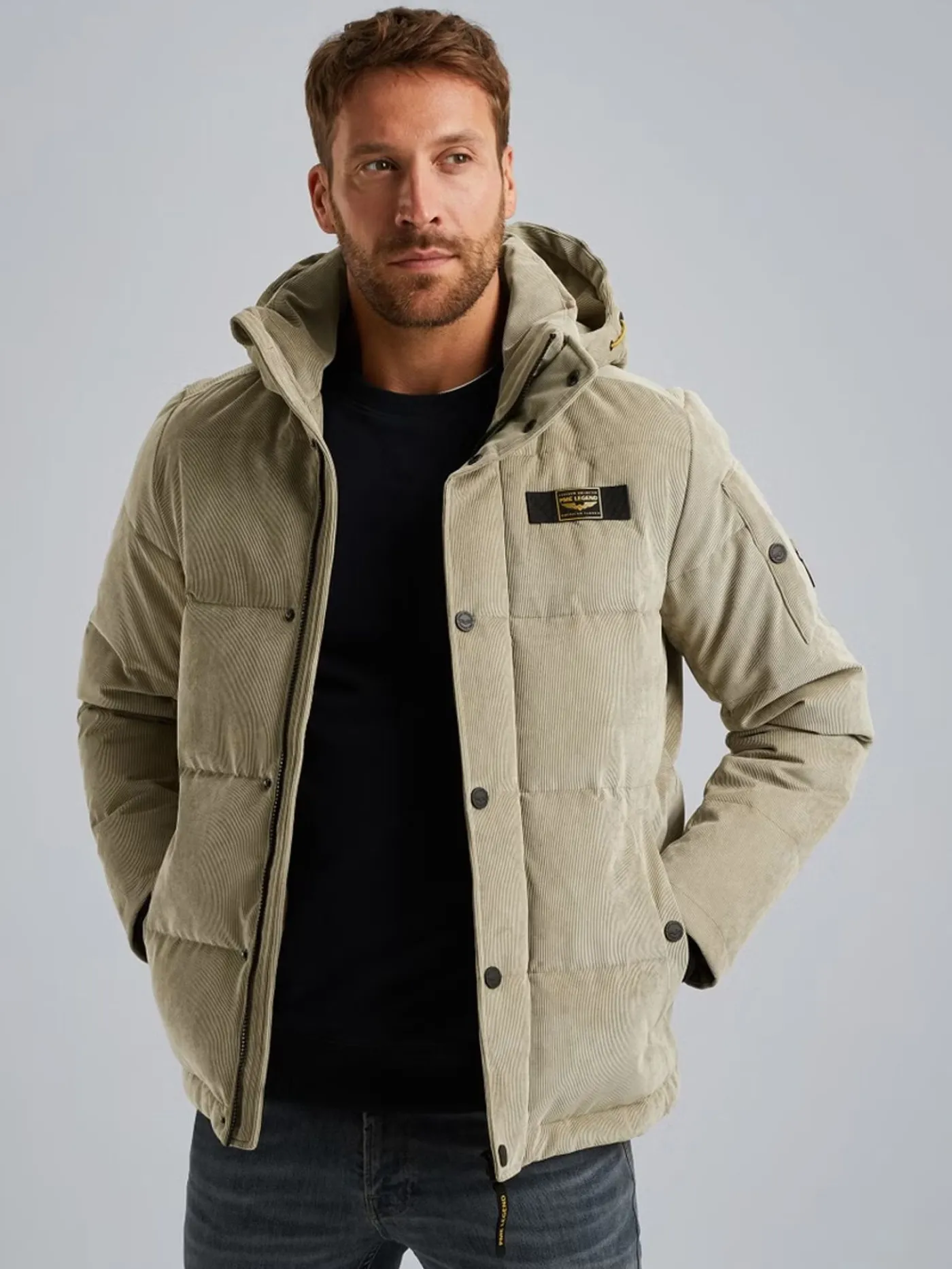 Semi long jacket GOBBLER Clear For