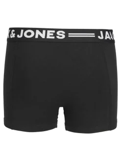 SENSE TRUNKS 3-PACK NOOS JNR - Black/Black wasitba