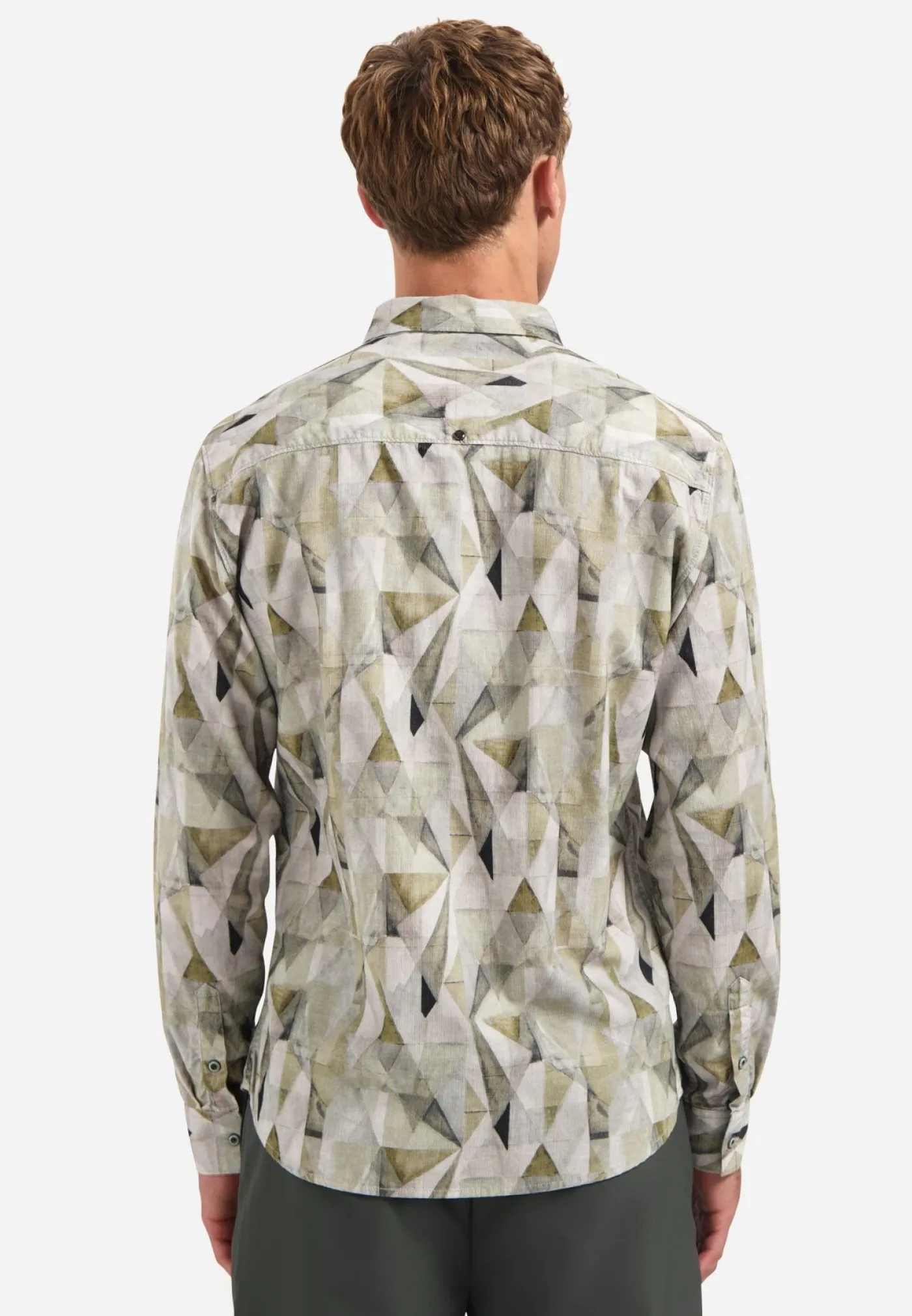 Shirt Allover Printed Fine Corduroy