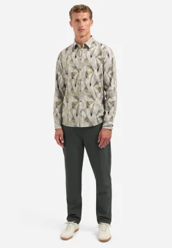 Shirt Allover Printed Fine Corduroy