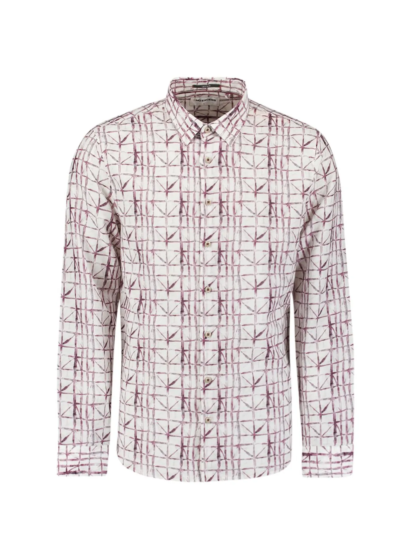 Shirt Allover Printed With Linen