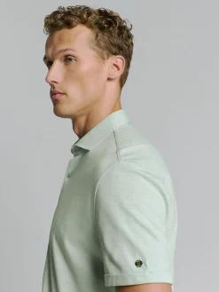 Shirt Short Sleeve Jersey Melange Stretch