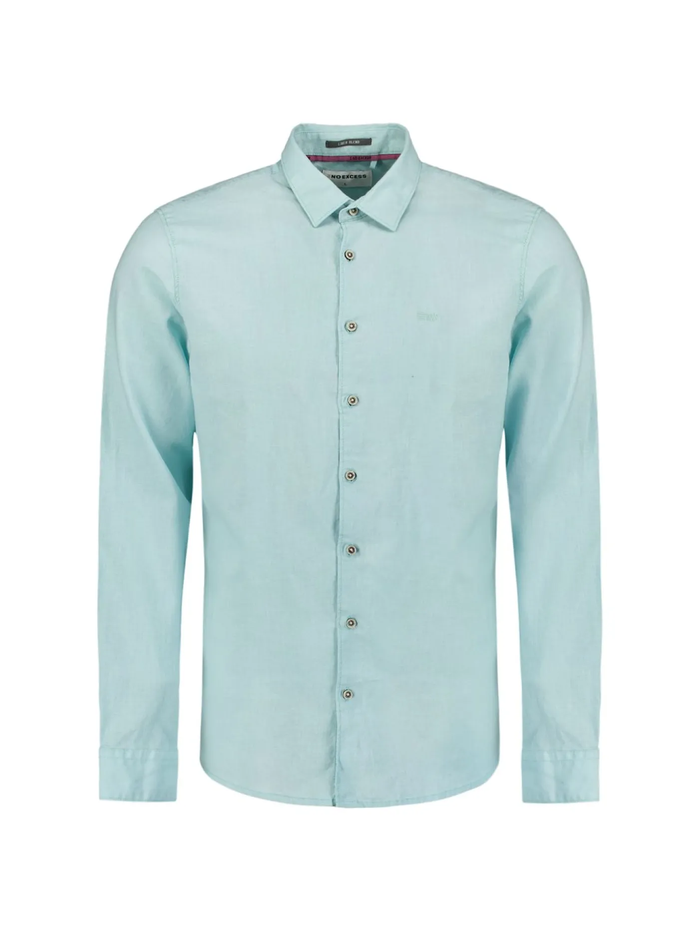 Shirt Solid With Linen