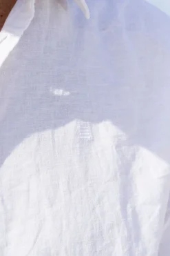 Shirt Solid With Linen