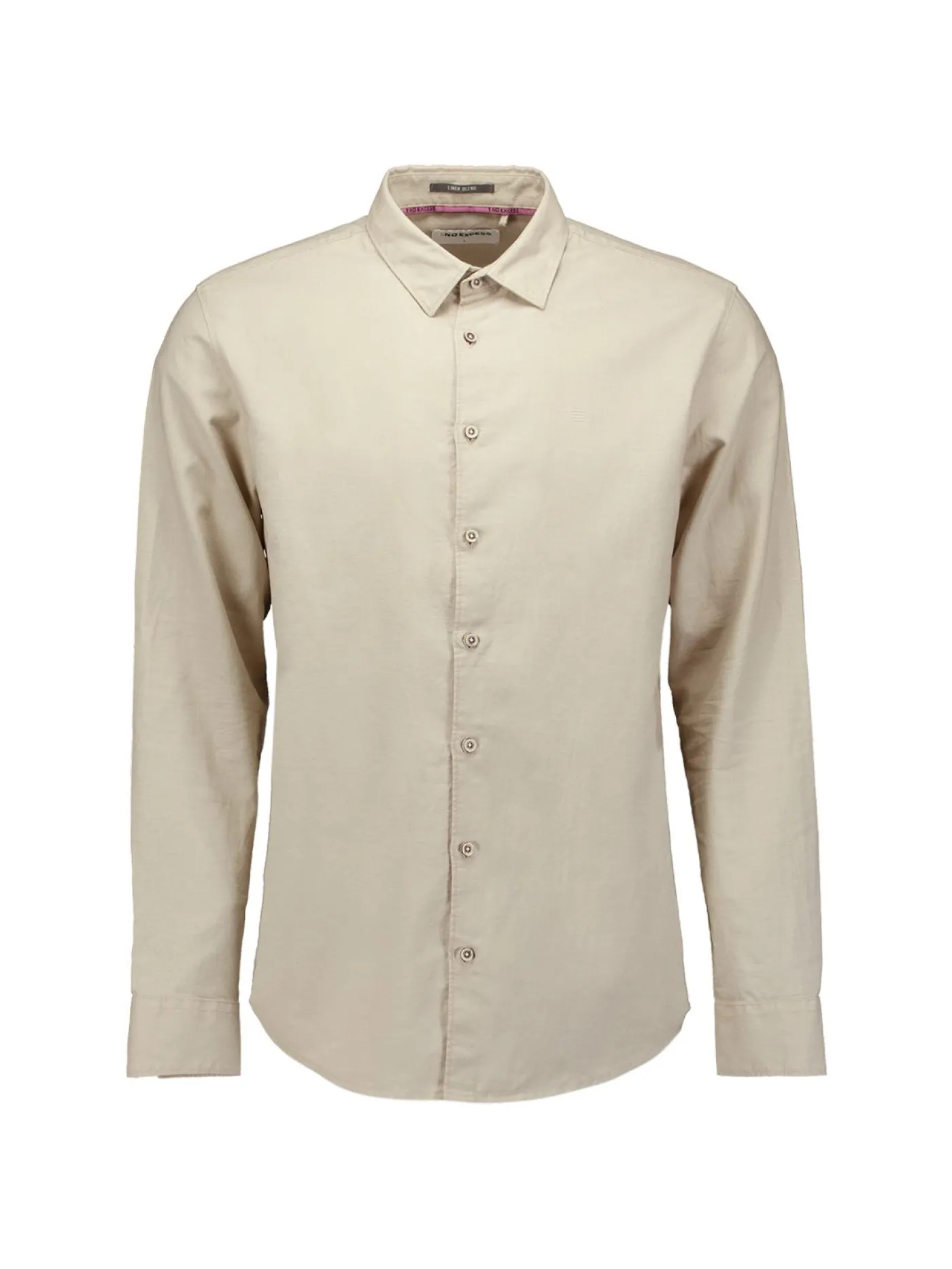 Shirt Solid With Linen