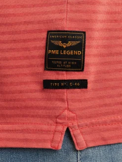 Short sleeve polo Melange striped