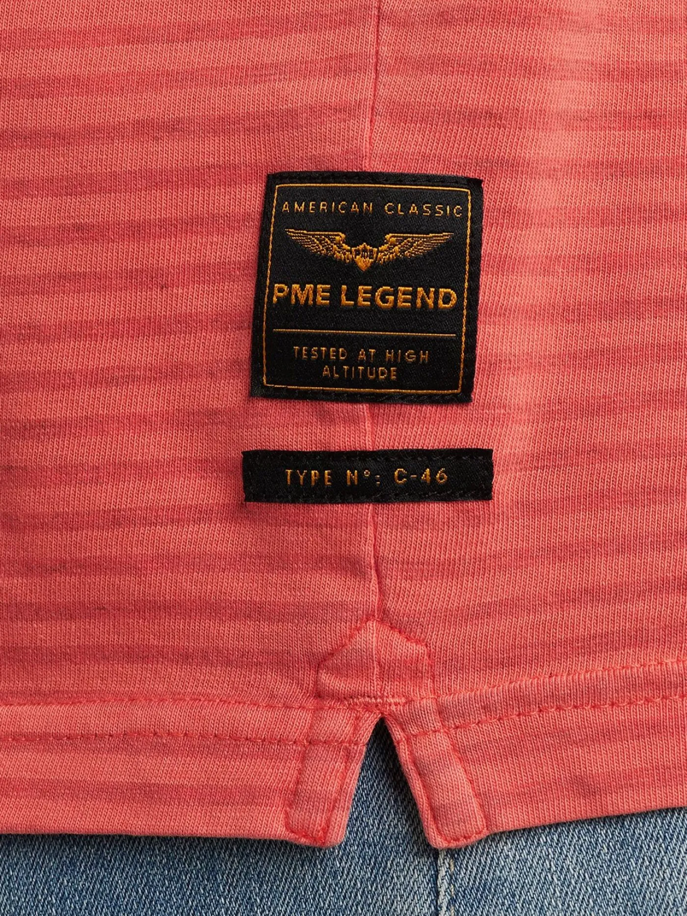 Short sleeve polo Melange striped