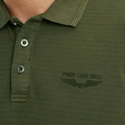 Short sleeve polo Melange striped