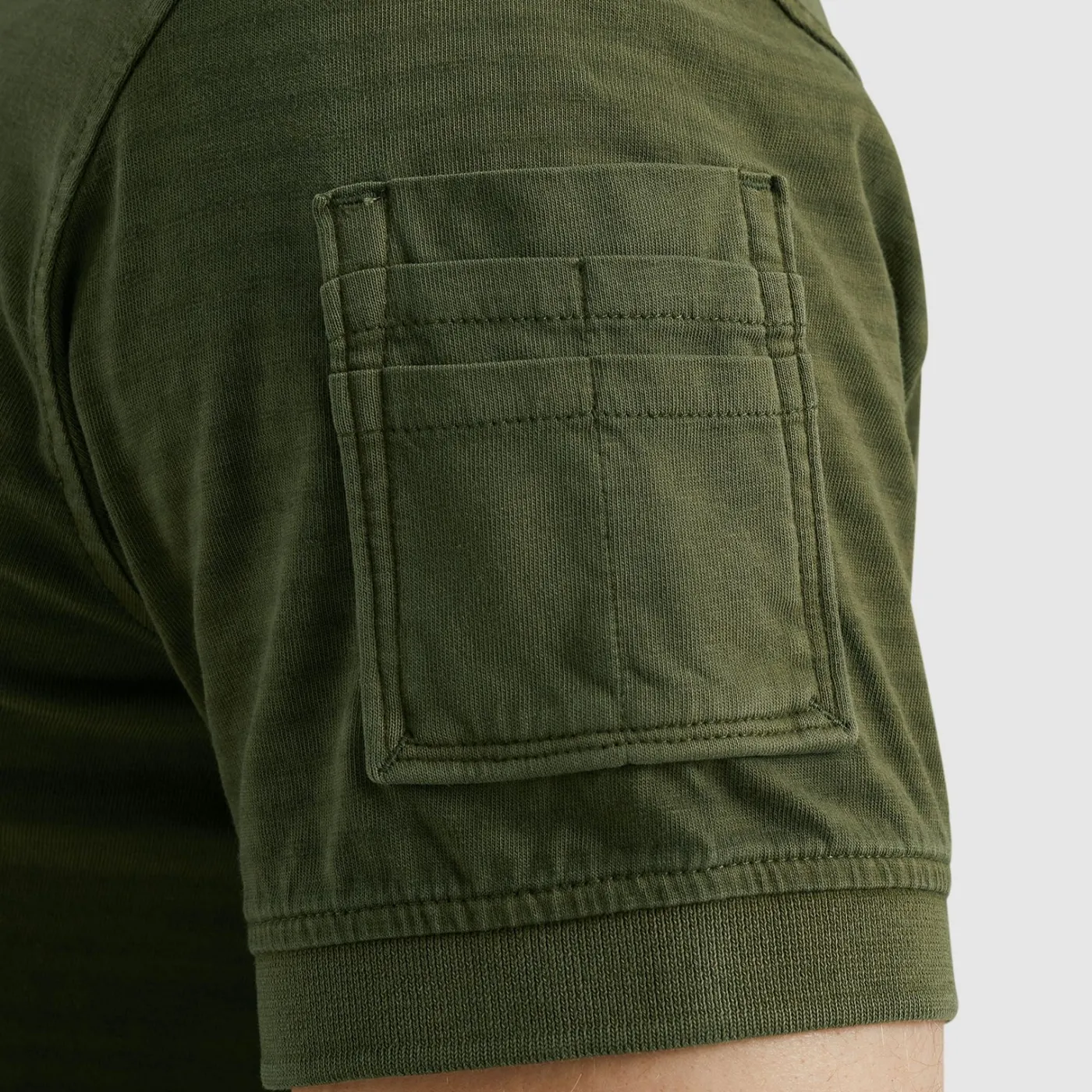 Short sleeve polo Melange striped