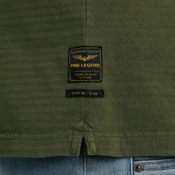 Short sleeve polo Melange striped