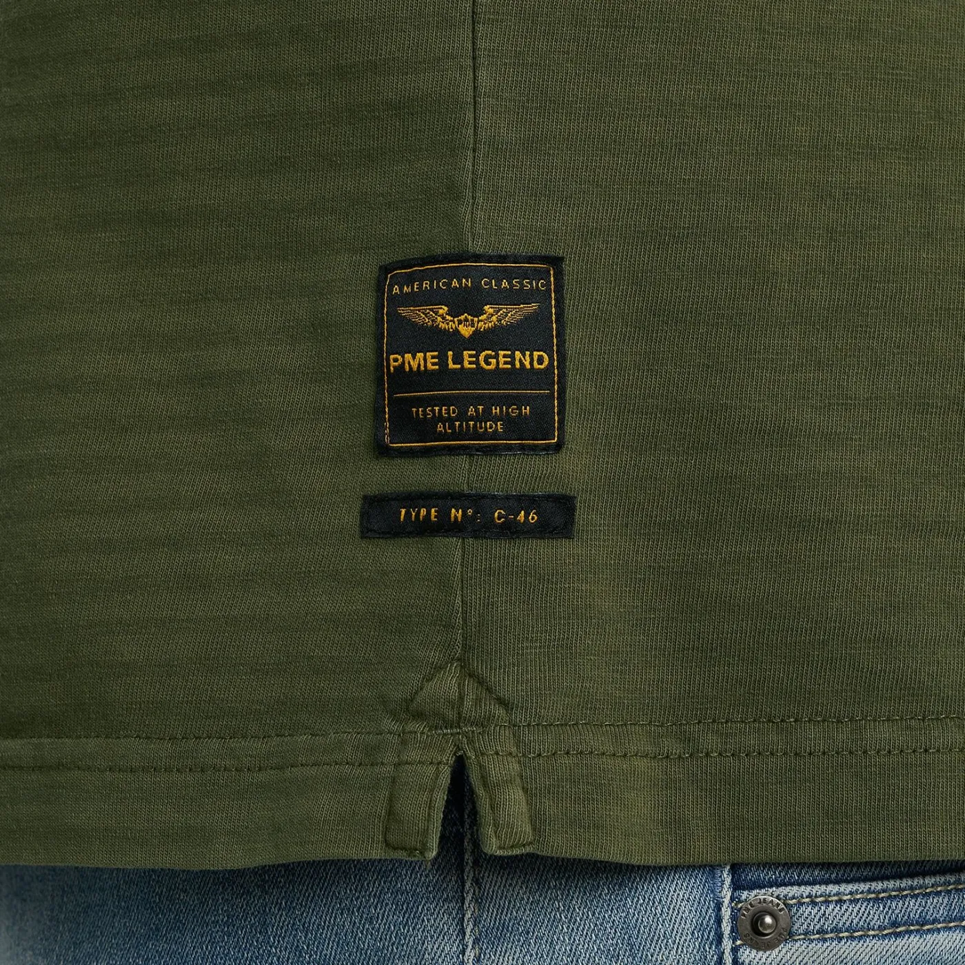 Short sleeve polo Melange striped