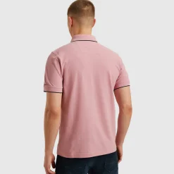 Short sleeve polo stretch pique pa