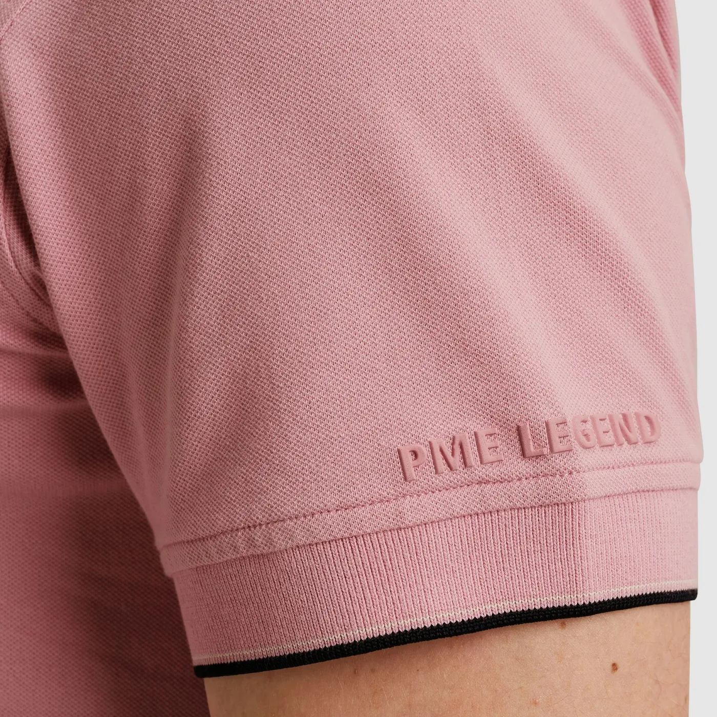 Short sleeve polo stretch pique pa