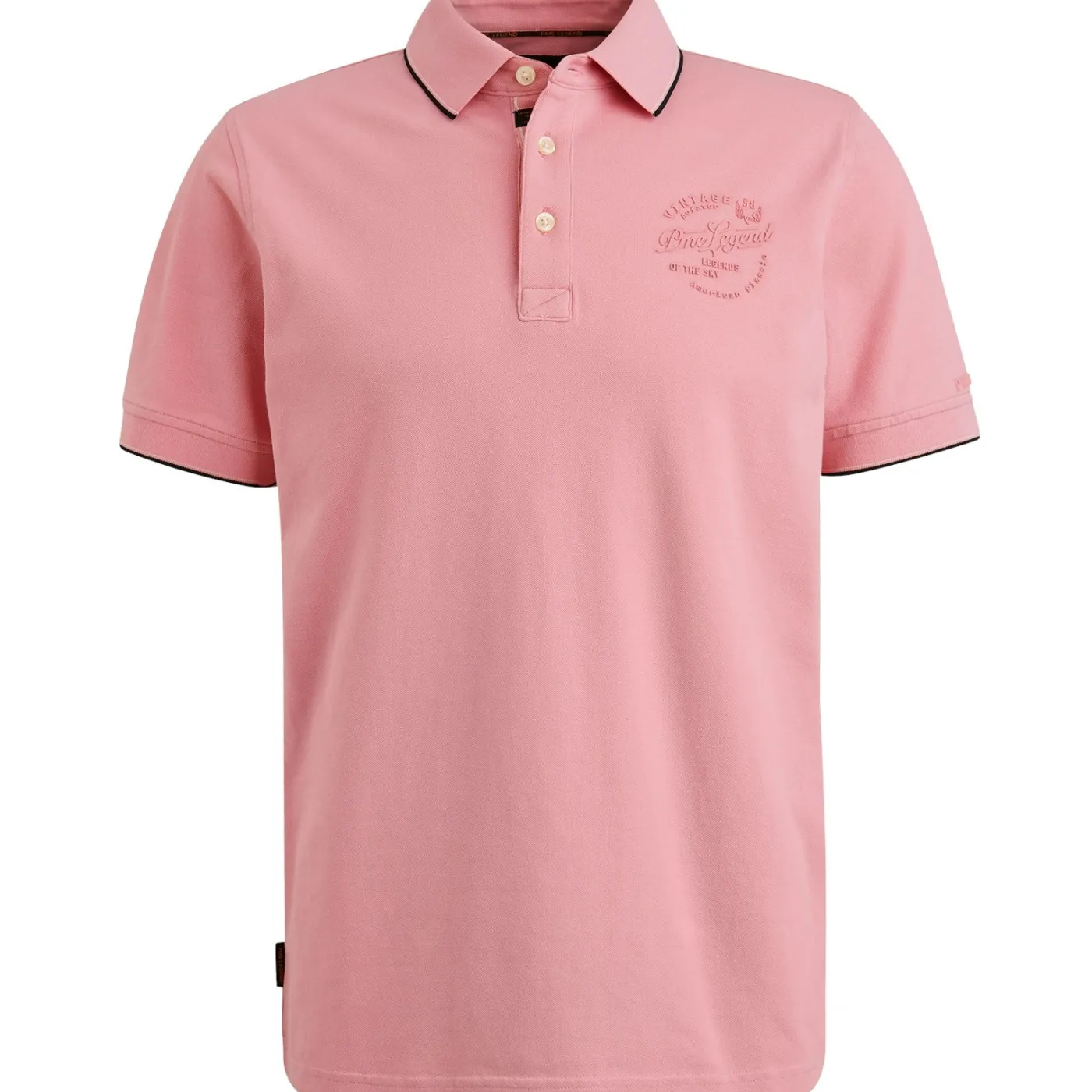 Short sleeve polo stretch pique pa