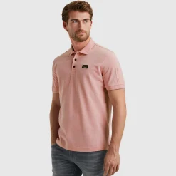 Short sleeve polo trackway polo
