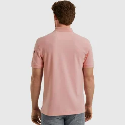 Short sleeve polo trackway polo