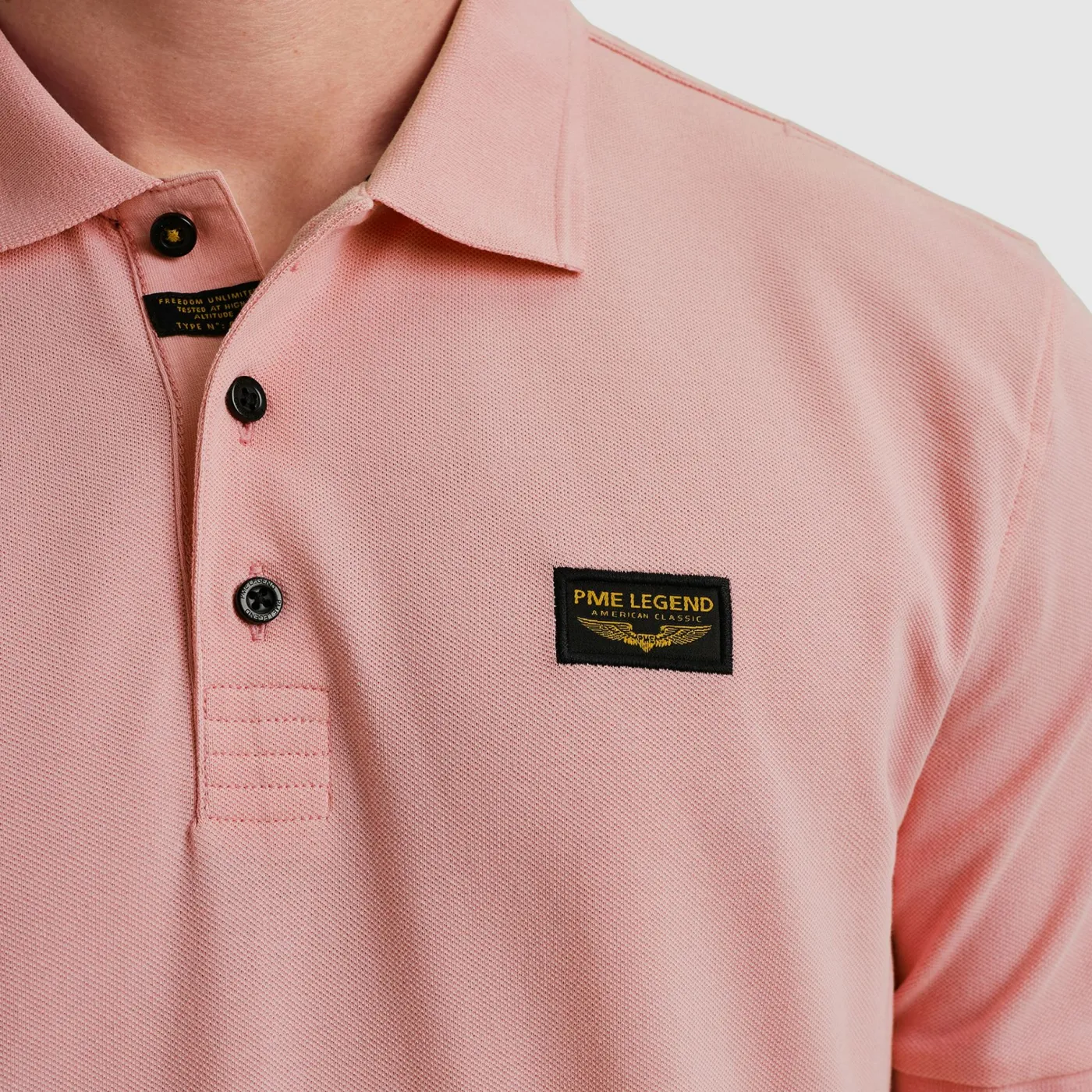 Short sleeve polo trackway polo