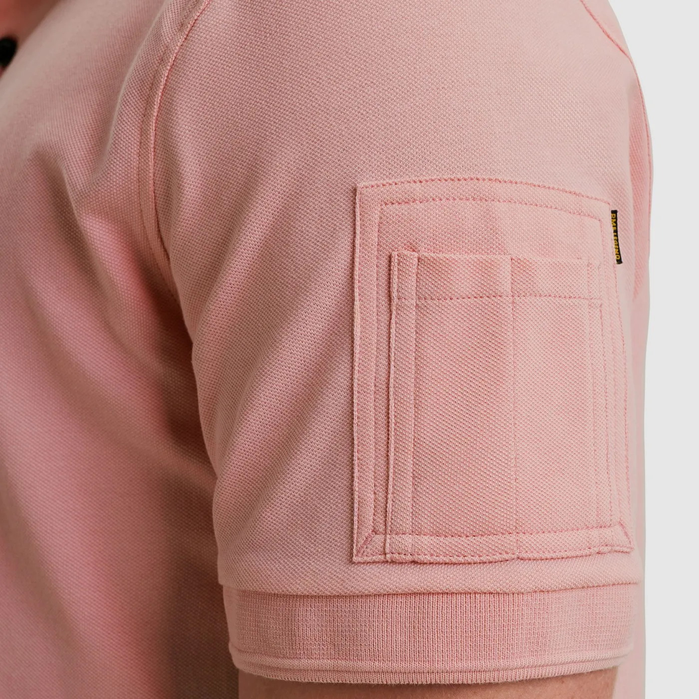 Short sleeve polo trackway polo