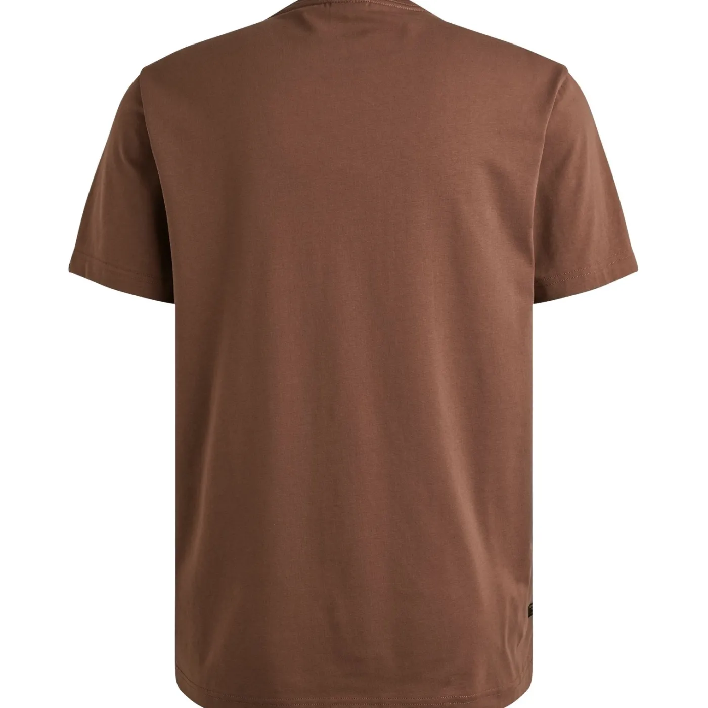 Short sleeve r-neck cotton elastan