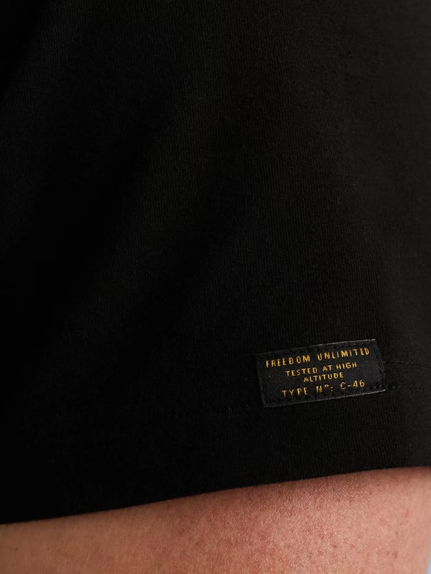 Short sleeve r-neck cotton elastan