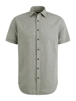 Short Sleeve Shirt Ctn Linen 2 ton