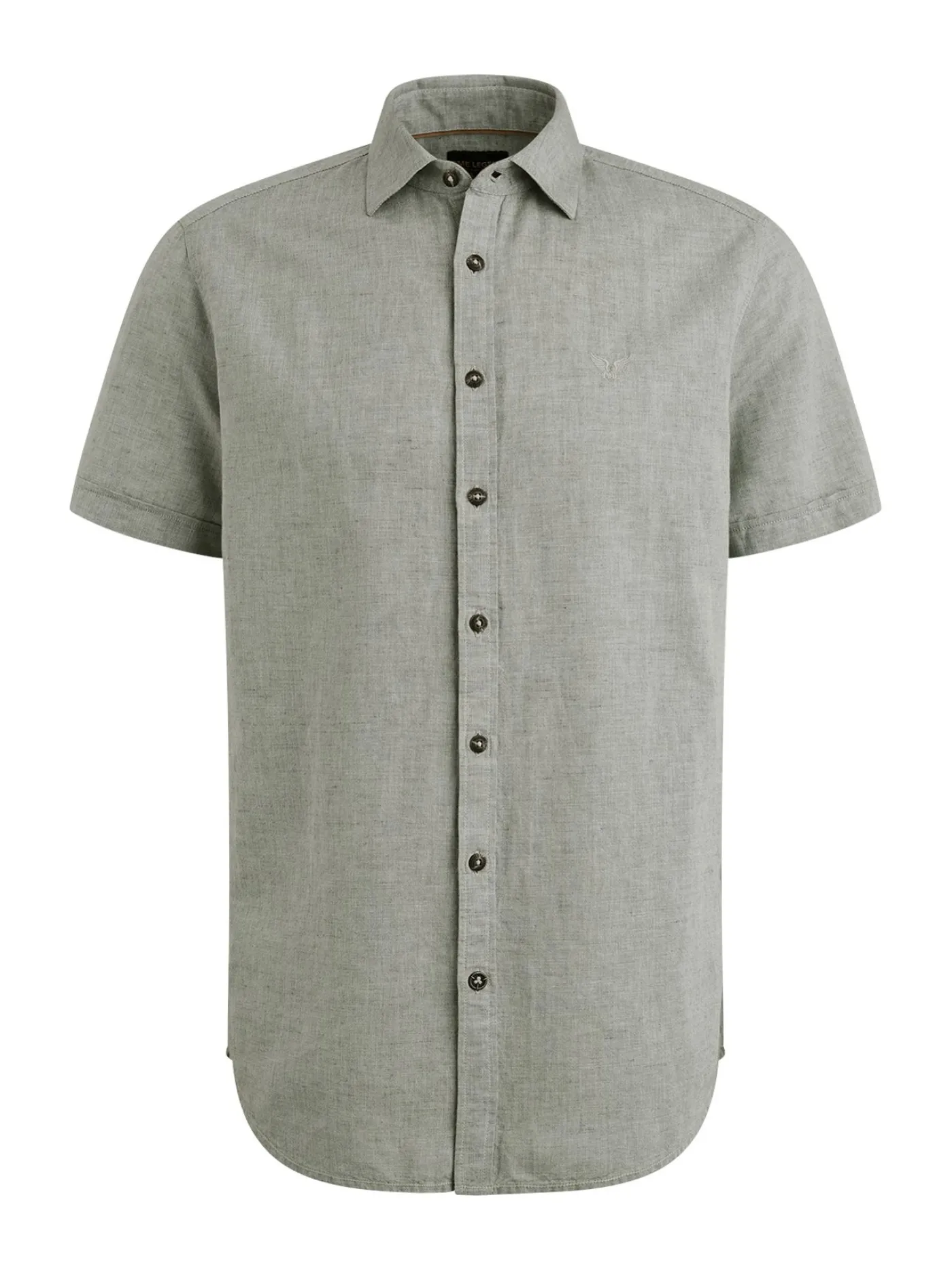 Short Sleeve Shirt Ctn Linen 2 ton