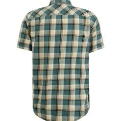 Short Sleeve Shirt Ctn Slub Weave