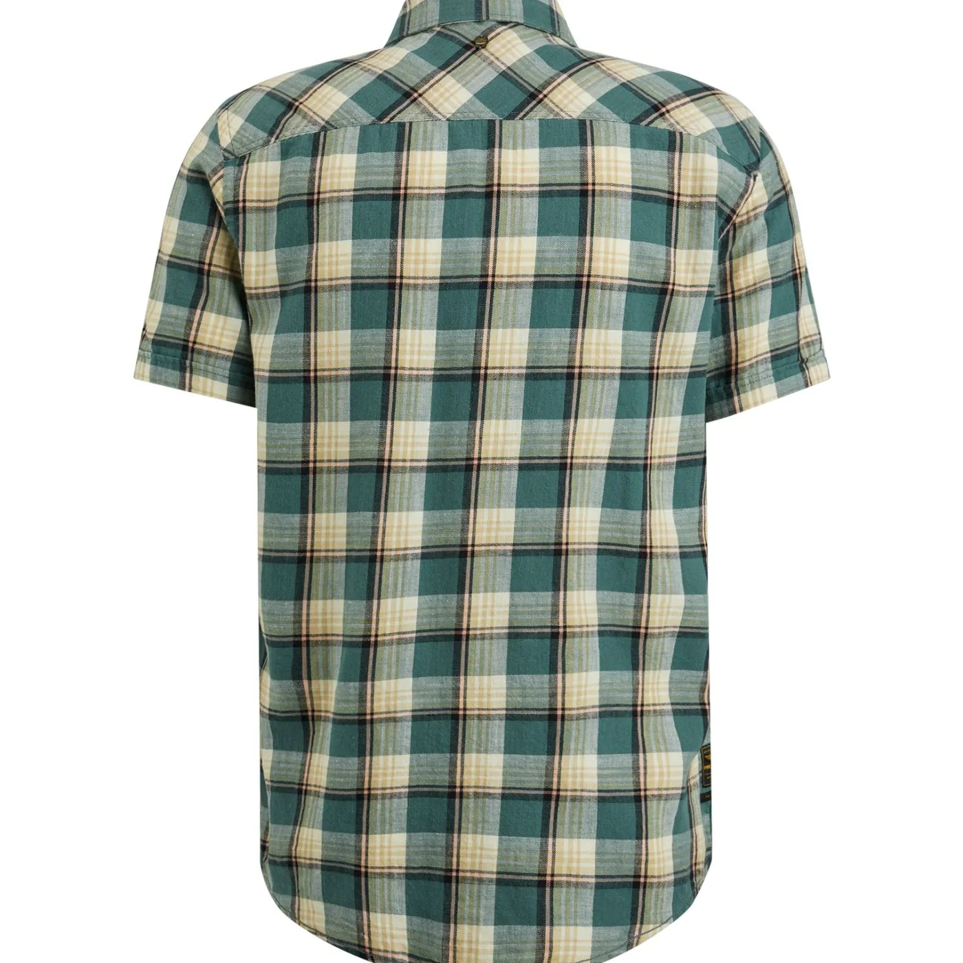 Short Sleeve Shirt Ctn Slub Weave