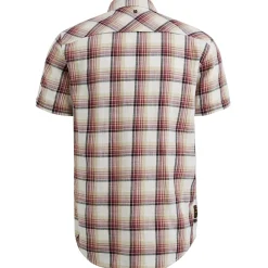Short Sleeve Shirt Ctn Slub Weave