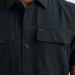 Short Sleeve Shirt Slub Cotton