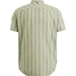 Short Sleeve Shirt Yarn Dyed Strip