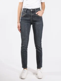 Sissy Grey/blue denim & Embro