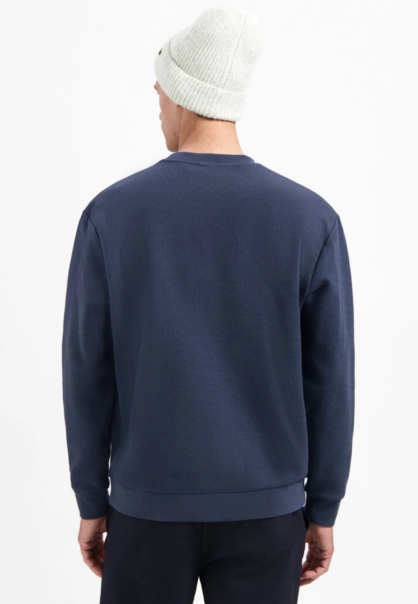 Sweater Crewneck Relief Melange
