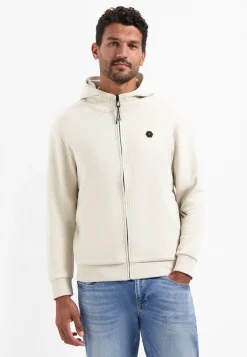 Sweater Full zip Relief Hooded
