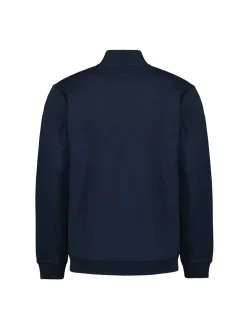 Sweater Full Zipper Jacquard Mix Bomber