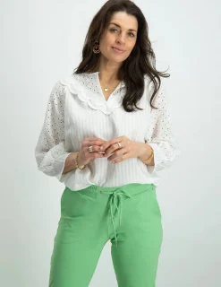 Top Broderie Fabric Mix