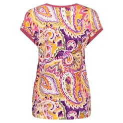 T-shirt AOP fancy rib