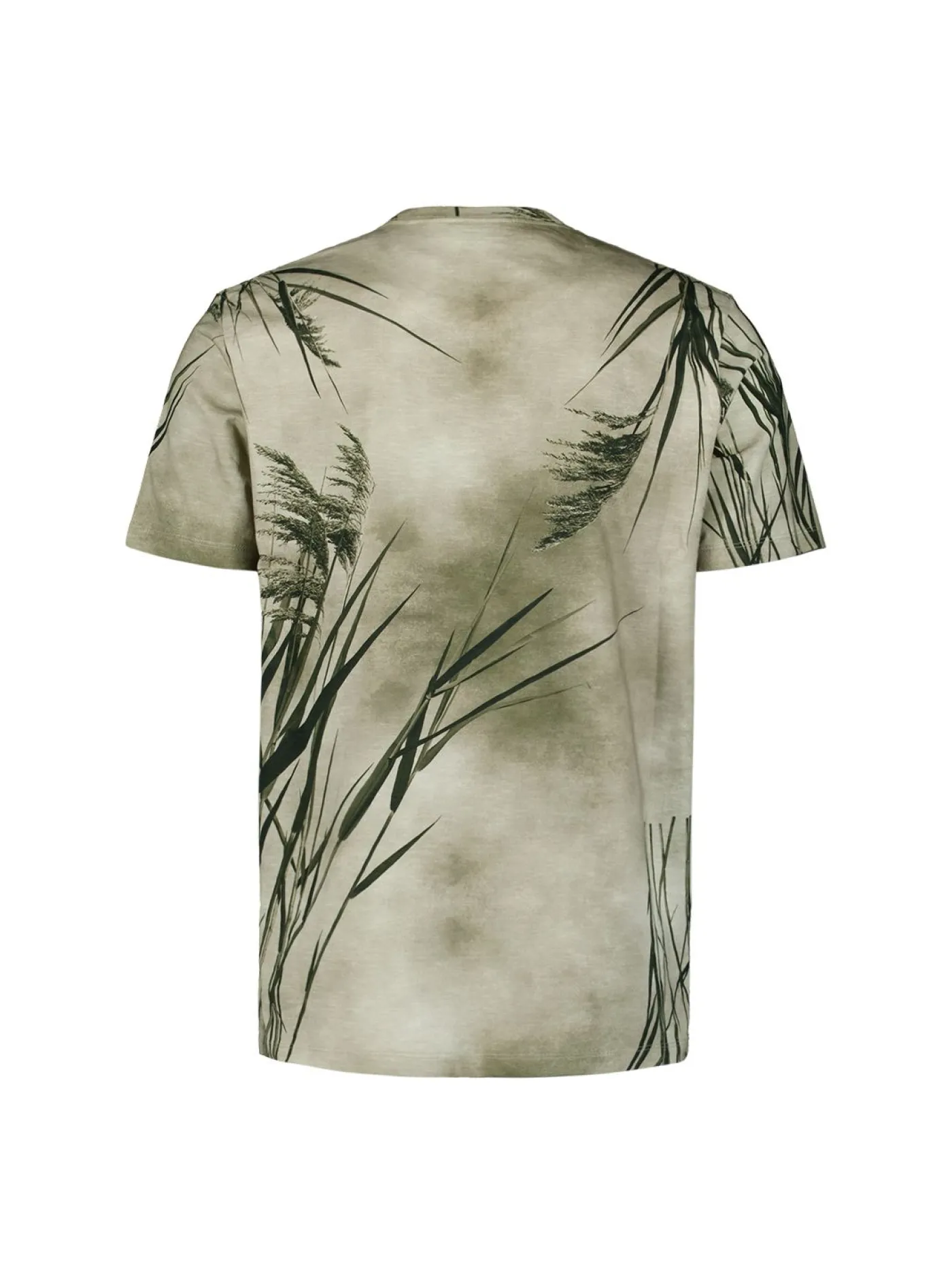 T-Shirt Crewneck Slub Allover Printed