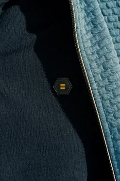 T-Shirt Crewneck Solid Relief Jacquard