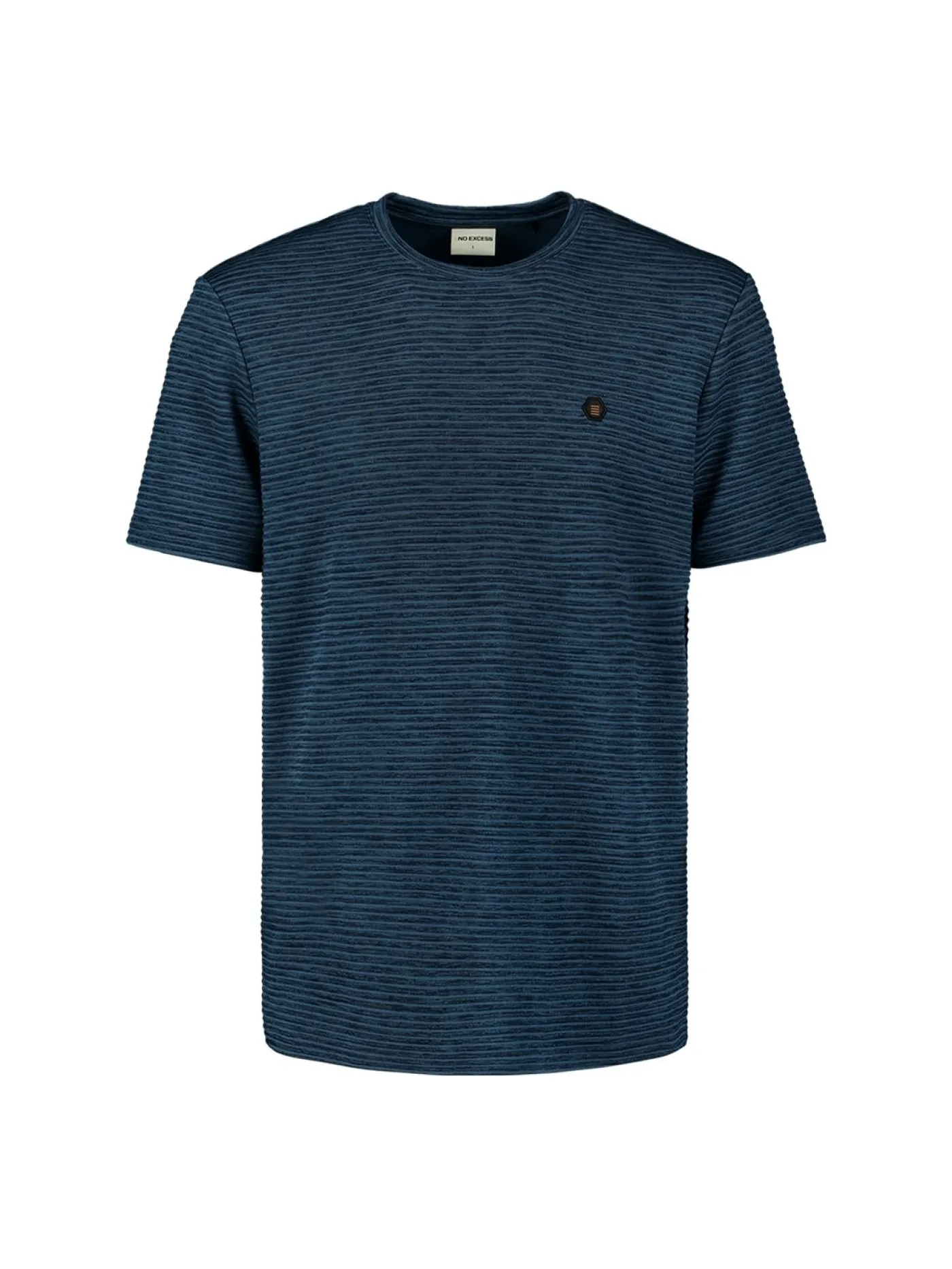 T-Shirt Crewneck Velvet Stripes