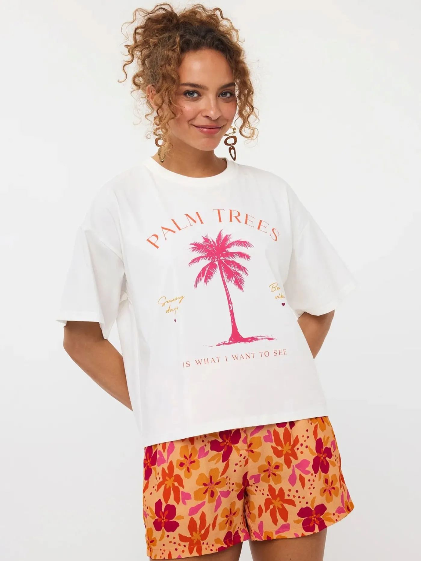 T-shirt Palm trees