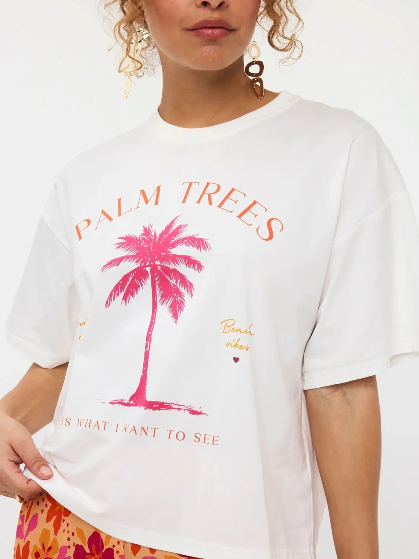 T-shirt Palm trees