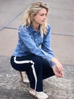 Victoria Blouse Denim